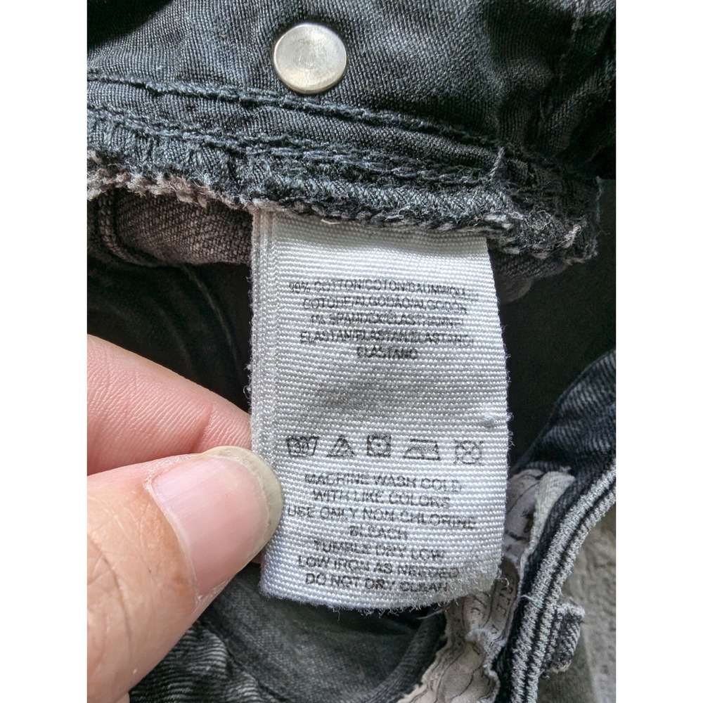 Free People Straight Leg Ankle Jeans Women's Size 28 Gray - Picture 6 of 15